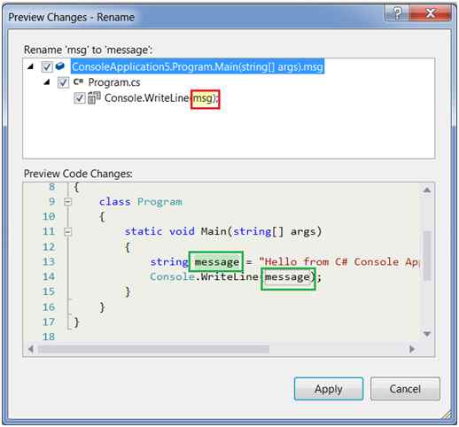 Visual Studio 2013 Preview